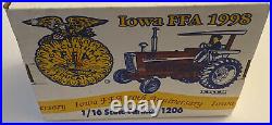 International Harvester Farmall 1206 Toy Tractor 1998 Iowa FFA 1/16 Scale NIB