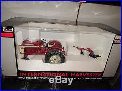 International Harvester Farmall 340 Gas Tractor with plow 116 specast hamilton