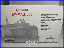 International Harvester Farmall 560 1998 Coll. Ed. Toy Tractor, 1/8 Scale NIB