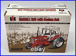 International Harvester Farmall 856 Tractor With Custom Cab By Ertl 1/16 Scale