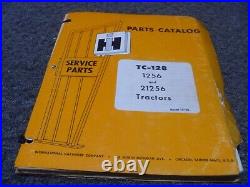 International Harvester IH 1256 & 21256 Tractor Parts Catalog Manual TC-128