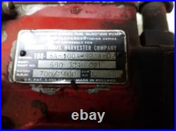 International Harvester IH 1466 Tractor, Injection Pump CORE Bosch 680321C91