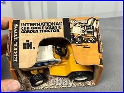 International Harvester IH Lawn & Garden Cub Cadet Tractor 116 NIB Old Box ERTL