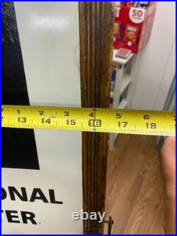 International Harvester IH Painted Metal Sign FARM FEED SEED TRACTOR GAS OIL