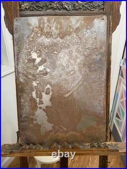 International Harvester IH Painted Metal Sign FARM FEED SEED TRACTOR GAS OIL