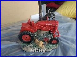 International Harvester McCormick Farmall M Tractor 14 Table Lamp With Shade
