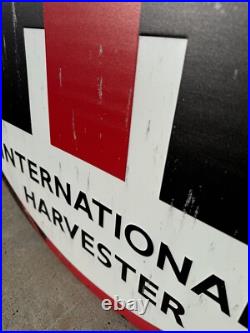 International Harvester Metal Sign IH Tractor Farm Vintage Style Wall Decor 35
