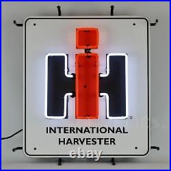 International Harvester Neon Sign Case IH Farm Tractor Farmall