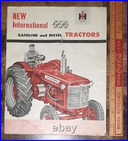 International Harvester New 650 Gasoline And Diesel Tractors Brochure 1950s
