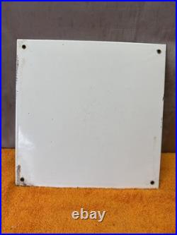 International Harvester Porcelain Farming Tractor Dealer 10x10 Sign