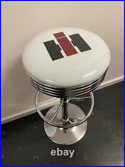 International Harvester Premium Bar Stool Adjustable Height Tractor Farmall