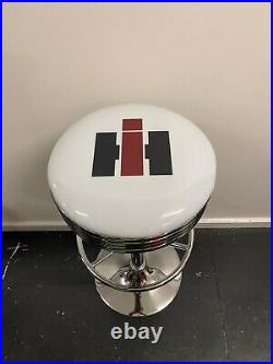 International Harvester Premium Bar Stool Adjustable Height Tractor Farmall