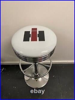 International Harvester Premium Bar Stool Adjustable Height Tractor Farmall