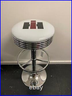 International Harvester Premium Bar Stool Adjustable Height Tractor Farmall