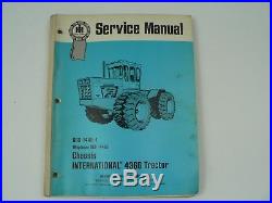 International Harvester Service Manual IH Chassis International 4366 Tractor VTG