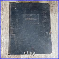 International Harvester Serviceman's Guide Manual IH Tractors Farm Sales Dept