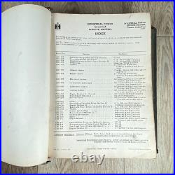 International Harvester Serviceman's Guide Manual IH Tractors Farm Sales Dept