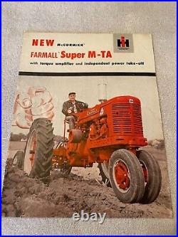 International Harvester Super M-TA Tractor Brochure