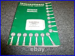 International Harvester TD20E Crawler Tractor Chassis Shop Service Repair Manual