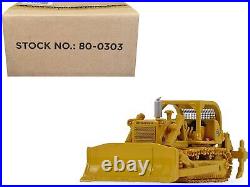 International Harvester TD-25 Crawler & ROPS Tractor with Ripper Yellow 1/87 Di