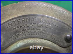 International Harvester Tractor Early Brass Carburetor 1705D