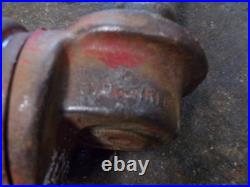 International Harvester Tractor, Front Steering Spindle, Tag #0167