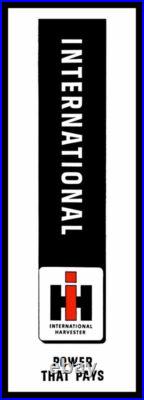International Harvester Tractor NEW Metal Sign 12x36 USA STEEL XL Size 4 lbs