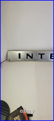 International Harvester Truck Tractor Metal Decal Sign 48 Scout Grill Emblem