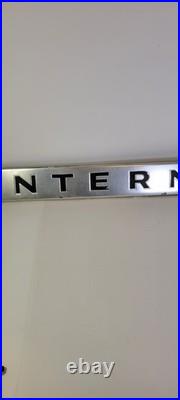 International Harvester Truck Tractor Metal Decal Sign 48 Scout Grill Emblem