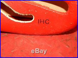 International Harvester Vintage Iron Tractor Implement Seat Farm Collectables