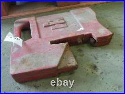 International Harvester tractor 75 lb. Suitcase weight Part #383392R1 Tag #149