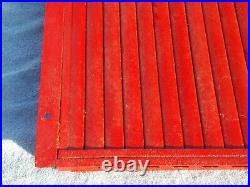 International Harvester tractor louvers shutters