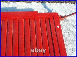 International Harvester tractor louvers shutters