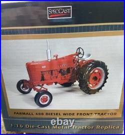 International Harvesterhighly Detailed Farmall 400 Dieselwide Front Tractor