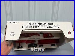 International IH Tractor Four PIece IH FARM SET 116 NIB Plow Disk Wagon