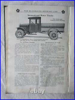 International McCormick-Deering Line Farm Operating Equip General Catalog No 28