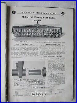 International McCormick-Deering Line Farm Operating Equip General Catalog No 28