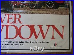 International Red Power Poster Sign 5488 6588 IH Tractor