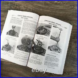 International TD-7E Crawler Tractor Service Parts Operators Manual Set Catalog