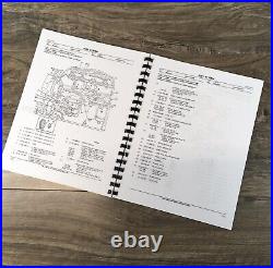 International TD-7E Crawler Tractor Service Parts Operators Manual Set Catalog