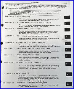 International TD-7E Crawler Tractor Service Parts Operators Manual Set Catalog
