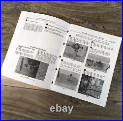 International TD-7E Crawler Tractor Service Parts Operators Manual Set Catalog