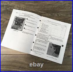 International TD-7E Crawler Tractor Service Parts Operators Manual Set Catalog