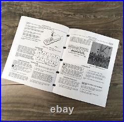 International TD-7E Crawler Tractor Service Parts Operators Manual Set Catalog