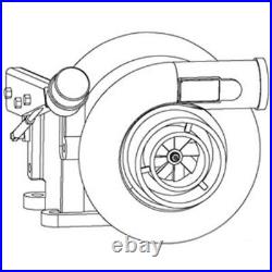 J536309 Turbo Fits Case IH Tractor 7150 7250 8950 2155 J535617 JR802649 JR535617 J536309 Turbo Fits Case IH Tractor 7150 7250 8950 2155 J535617 JR802649 JR535617