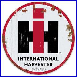 LARGE 36 International Harvester IH Logo Farming / Tractor Metal Sign 42080