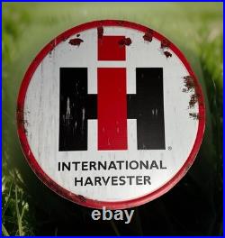 LARGE 36 International Harvester IH Logo Farming / Tractor Metal Sign NEW