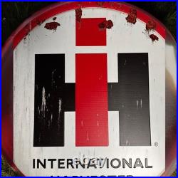 LARGE 36 International Harvester IH Logo Farming / Tractor Metal Sign NEW