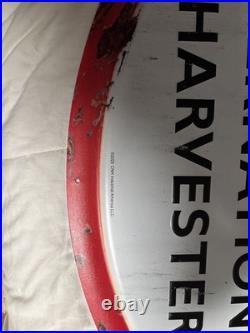 LARGE 36 International Harvester IH Logo Farming / Tractor Metal Sign NEW