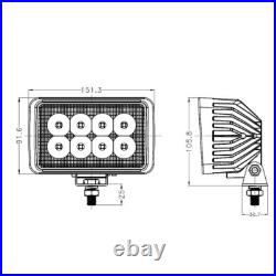 LED Light Kit For Case IH 71-89 Series Magnum Tractors 7230,7240,7250,8910